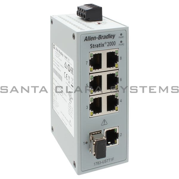 Allen Bradley 1783-US7T1F Unmanaged Switch | Stratix 2000 Product Image