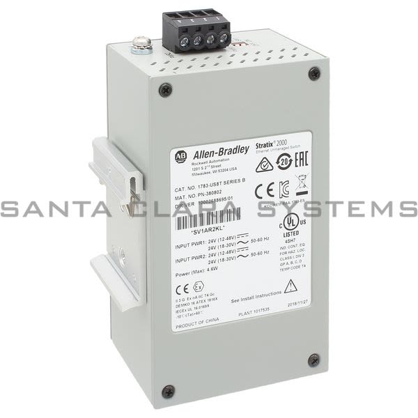 Allen Bradley 1783-US8T  Stratix 2000 Switch Product Image