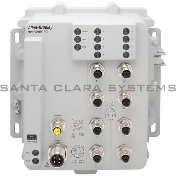 Allen Bradley 1783-ZMS8TA Switch | Armorstratix 5700 Product Image