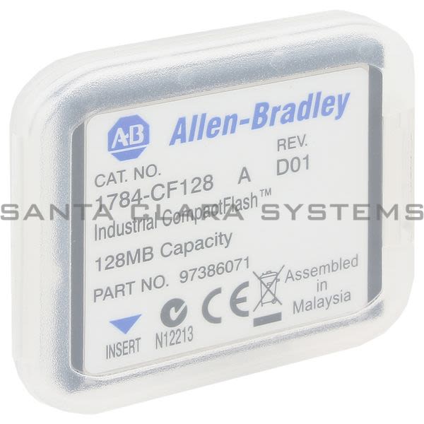 Allen Bradley 1784-CF128 128MB Industrial Compactflash Card Product Image