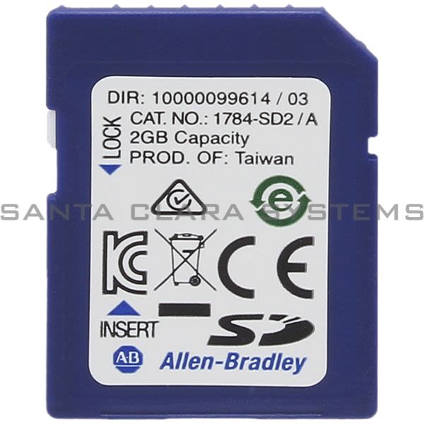 Allen Bradley 1784-SD2 Memory Card Product Image