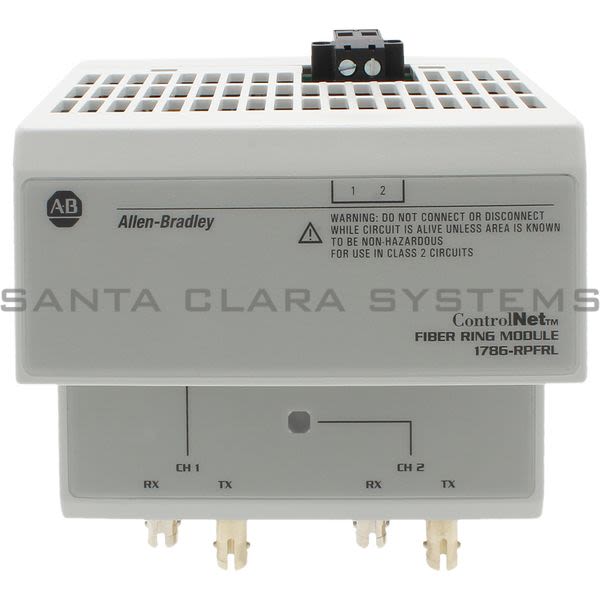 Allen Bradley 1786-RPFRL  ControlNet Long Distance Fiber Ring Repeater Product Image