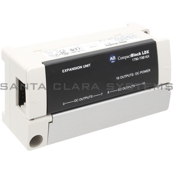 Allen Bradley 1790-T0B16X 16 Source Out Expansion Block | Compactblock LDX I/O DeviceNet Product Image