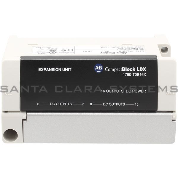 Allen Bradley 1790-T0B16X 16 Source Out Expansion Block | Compactblock LDX I/O DeviceNet Product Image
