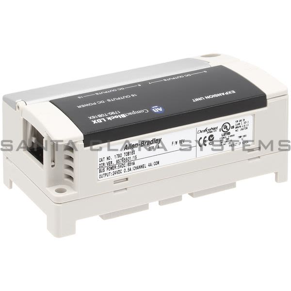 Allen Bradley 1790-T0B16X 16 Source Out Expansion Block | Compactblock LDX I/O DeviceNet Product Image