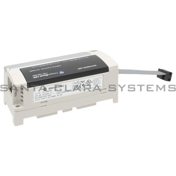 Allen Bradley 1790-T8BV8BX Expansion Block | Compact Block DeviceNet LDX I/O 8 Universal In/8 Source Out Product Image