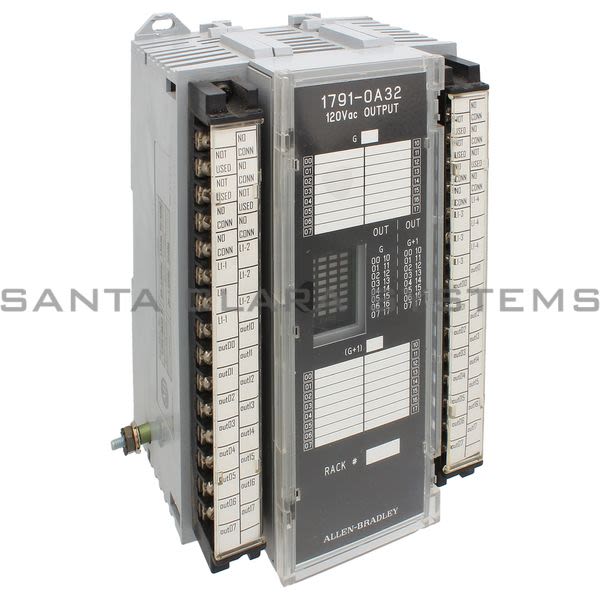 Allen Bradley 1791-0A32 32-Point Input Output Module | Block I/O Product Image