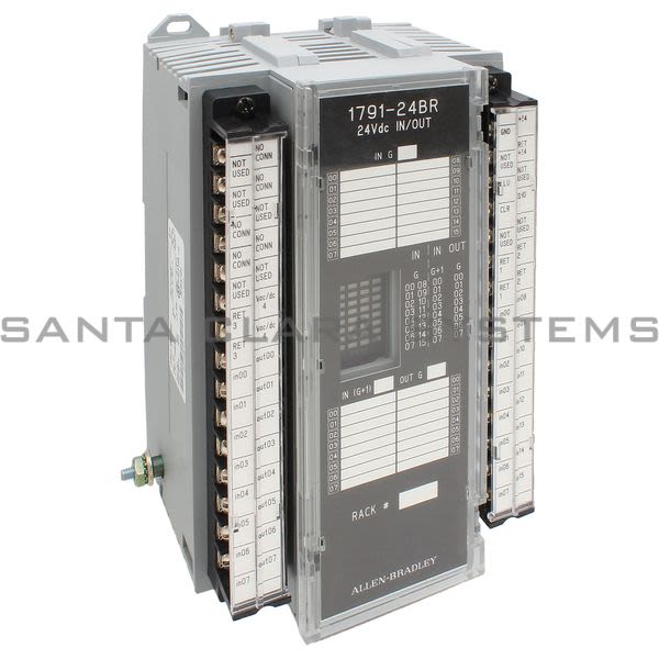 Allen Bradley 1791-24BR 32-Point Block I/O Module | 24V DC Product Image