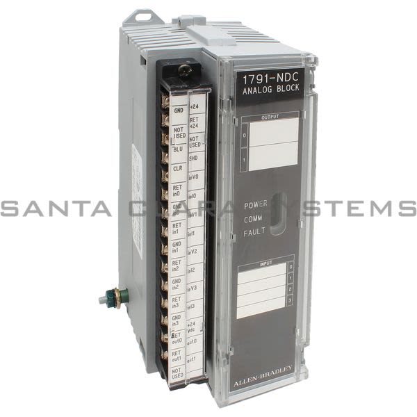 Allen Bradley 1791-NDC Analog Input Output Module | Block I/O Product Image