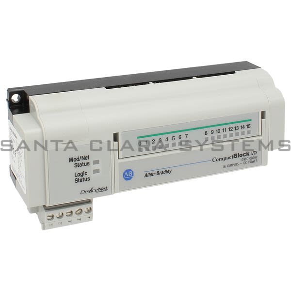 Allen Bradley 1791D-0B16P Digital DC Output Base Block | Compactblock I/O Product Image