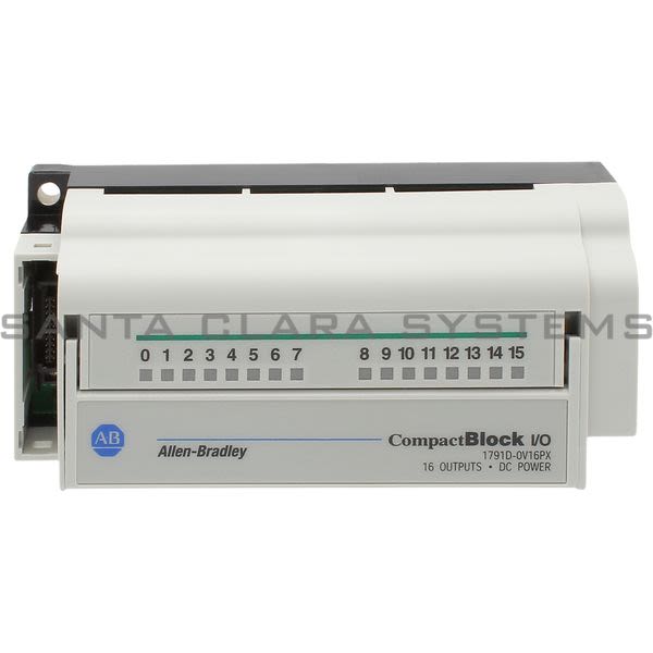 Allen Bradley 1791D-0V16PX 24 VDC Compactblock I/O Expansion, 16 Out Sink Product Image
