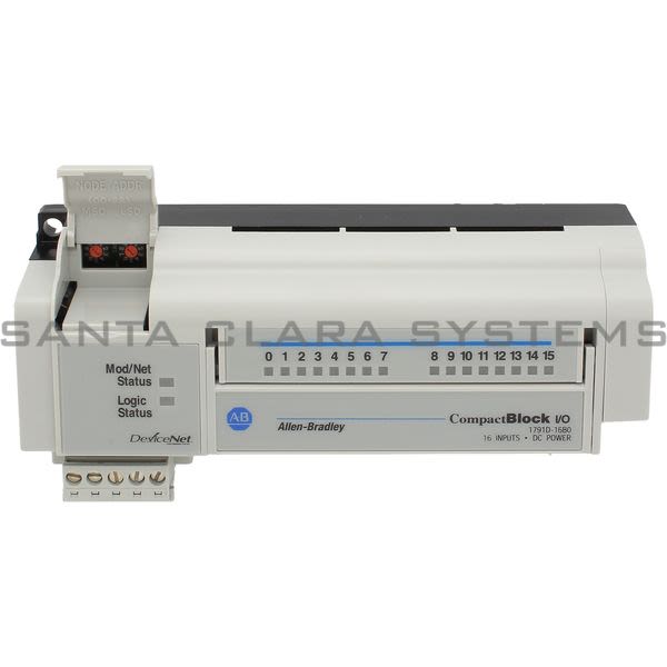 Allen Bradley 1791D-16B0 Digital I/O Base Block | Compactblock Product Image