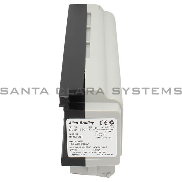 Allen Bradley 1791D-16B0 Digital I/O Base Block | Compactblock Product Image