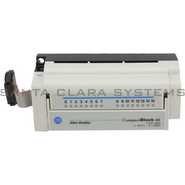 Allen Bradley 1791D-16B0X Digital I/O Base Block | Compactblock Product Image