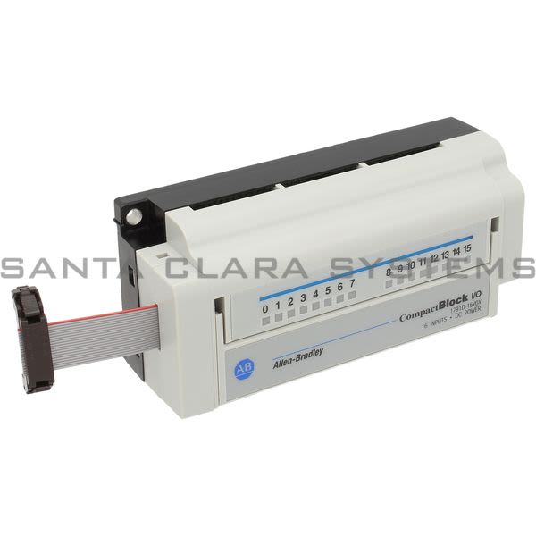 Allen Bradley 1791D-16V0X 24VDC Compactblock I/O Expansion, 16 In Source Product Image