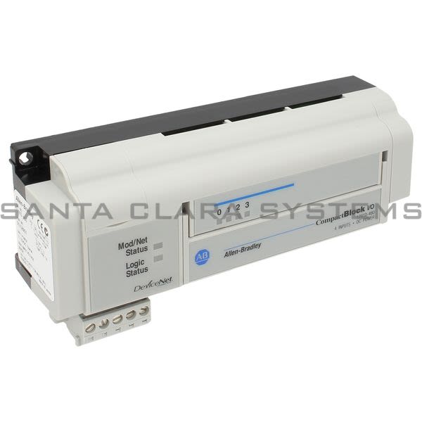 Allen Bradley 1791D-4B0 DNET 24VDC Cblock I/O, 4 In Sink (Not Expandable) Product Image
