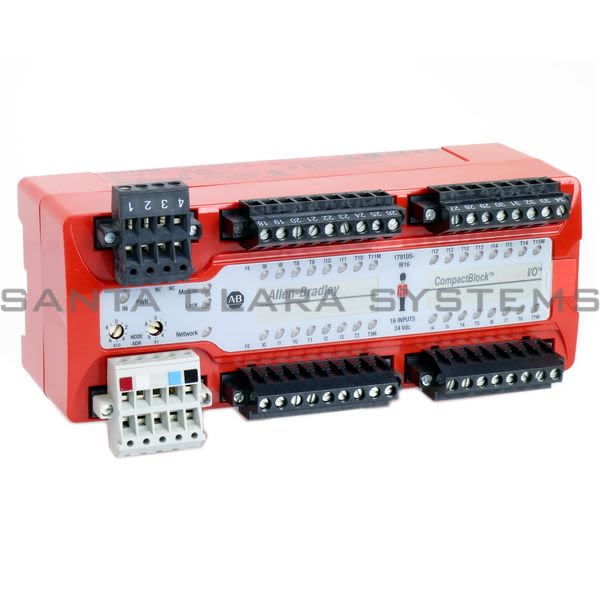 Allen Bradley 1791DS-IB16 Safety Module | Compactblock Guard I/O DeviceNet Product Image