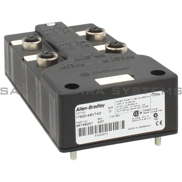 1792D4BVT4D Allen Bradley Armor Block Maxum 4 In / 4 Out Santa Clara