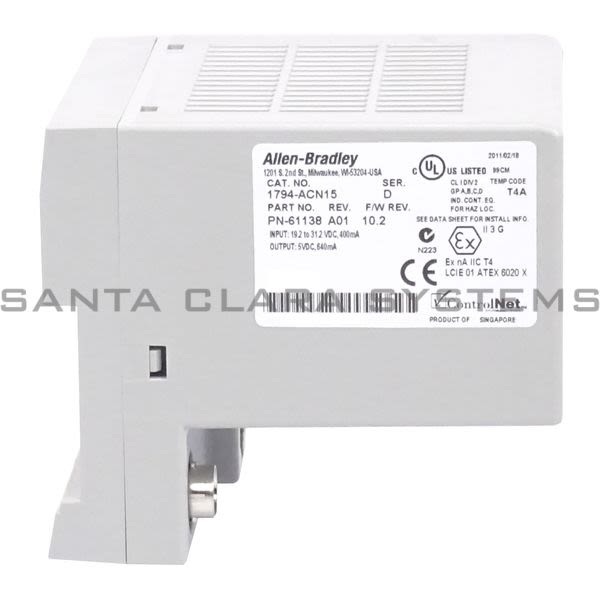 Allen Bradley 1794-ACN15 Adapter Module | FlexLogix Product Image