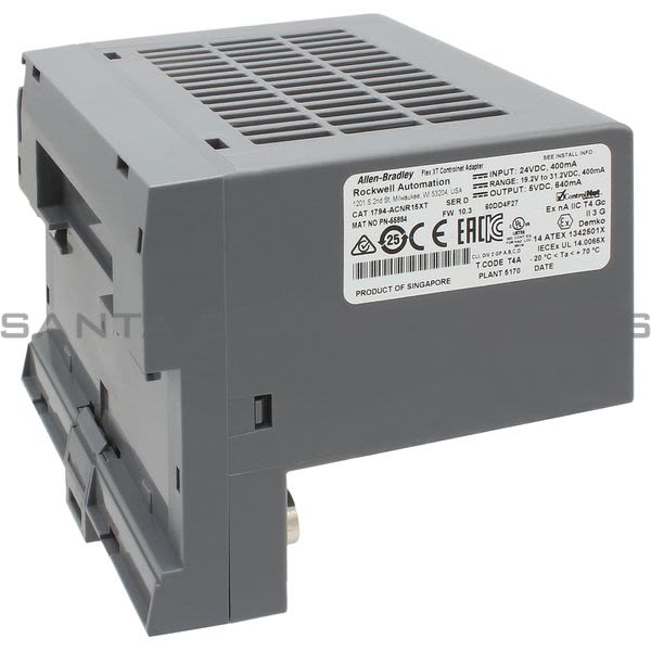Allen Bradley 1794-ACNR15XT FLEX I/O-XT ControlNet Module Product Image