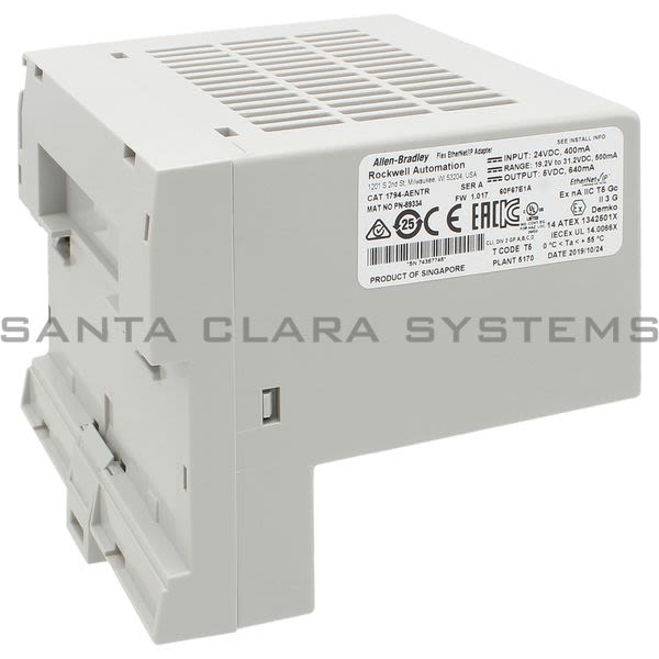 Allen Bradley 1794-AENTR Ethernet Adapter | FLEX I/O Product Image