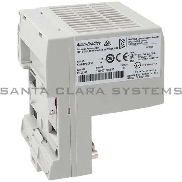 Allen Bradley 1794-APBDPV1 FLEX I/O PROFIBUS Adapter Product Image