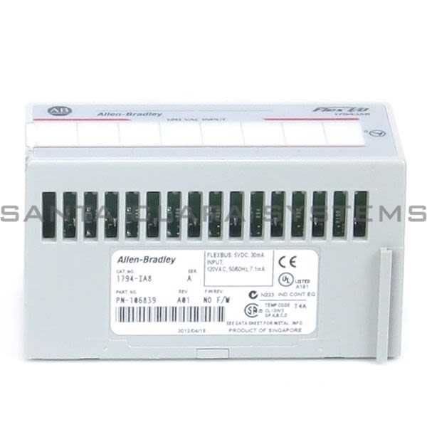 Allen Bradley 1794-IA8 Isolated Input Module | FlexLogix Product Image