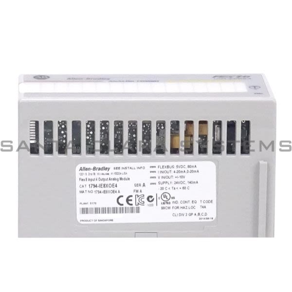 Allen Bradley 1794-IE8XOE4 Analog Combination Module | FlexLogix Product Image