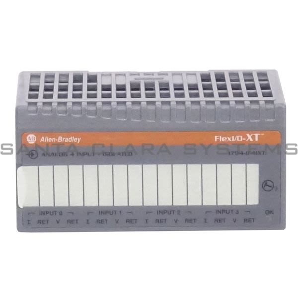 Allen Bradley 1794-IF4IXT FLEX I/O-XT Input Module Product Image
