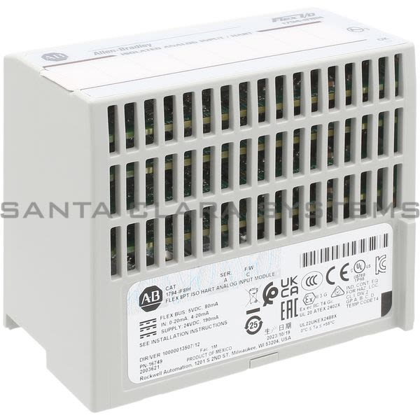 Allen Bradley 1794-IF8IH Analog Input Hart Module | FlexLogix I/O Product Image