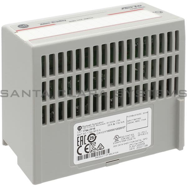 Allen Bradley 1794-IM16 FLEX I/O Input Module Product Image