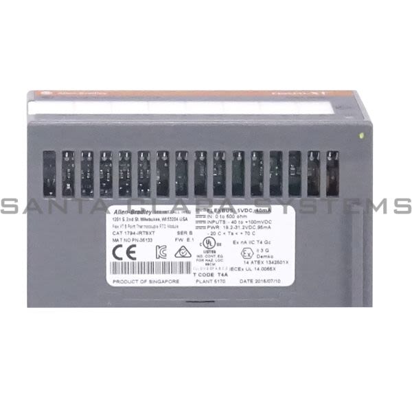 Allen Bradley 1794-IRT8XT FLEX I/O-XT Input Module Product Image