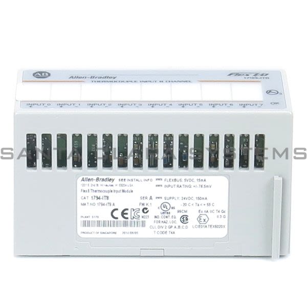 Allen Bradley 1794-IT8 Thermocouple Input Module | FlexLogix Product Image