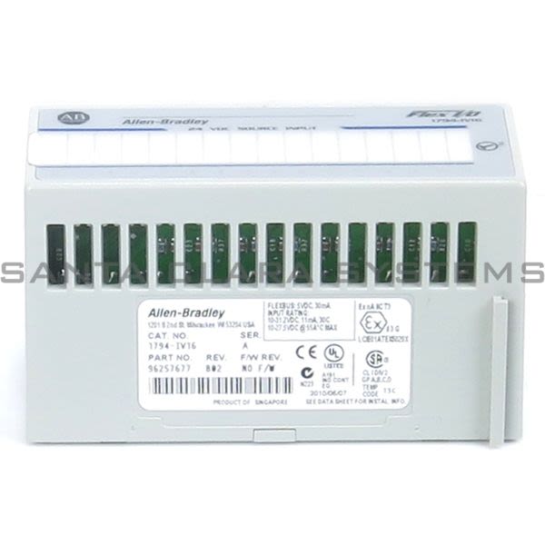 Allen Bradley 1794-IV16 Digital Sourcing Input Module | FlexLogix I/O Product Image