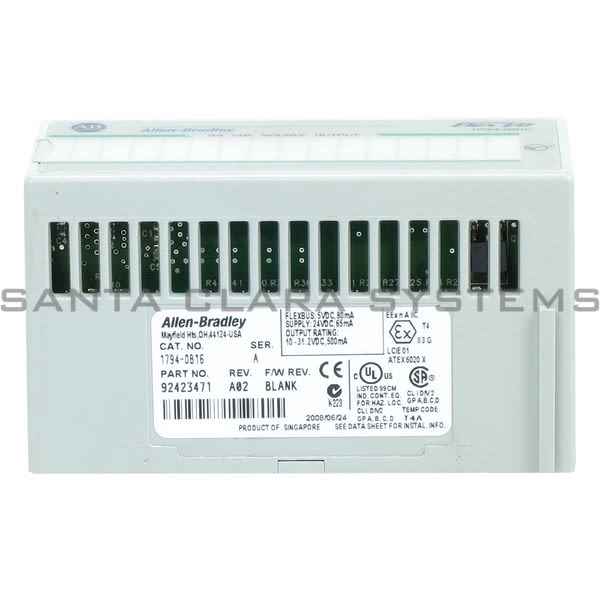 Allen Bradley 1794-OB16 Output Module | FlexLogix Product Image