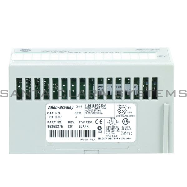 Allen Bradley 1794-OB16P Output Module | FlexLogix Product Image