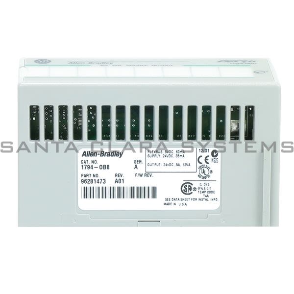 Allen Bradley 1794-OB8 Output Module | FlexLogix Product Image