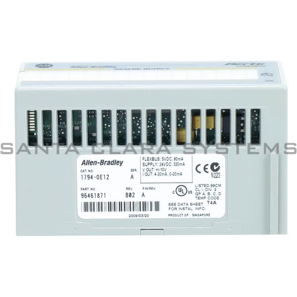 Allen Bradley 1794-OE12 Analog Output Module | FlexLogix I/O Product Image