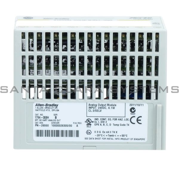 Allen Bradley 1794-OE8H Analog Output Module Product Image