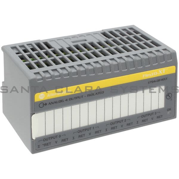 Allen Bradley 1794-OF4IXT Isolated Analog Output Module | FlexLogix Product Image