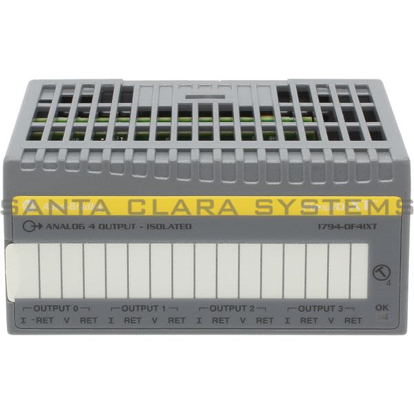 Allen Bradley 1794-OF4IXT Isolated Analog Output Module | FlexLogix Product Image