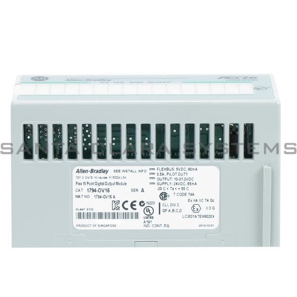 Allen Bradley 1794-OV16 Output Module | FlexLogix Product Image