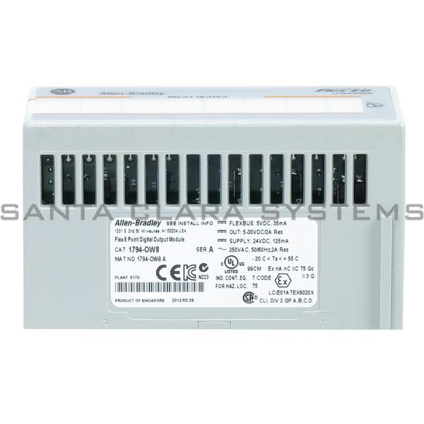Allen Bradley 1794-OW8 Output Module | FlexLogix Product Image