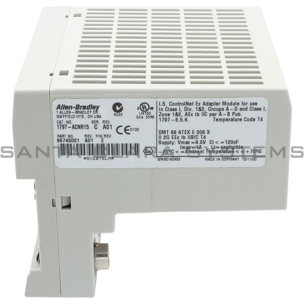 Allen Bradley 1797-ACNR15 Redundant Media ControlNet EX Adapter Product Image