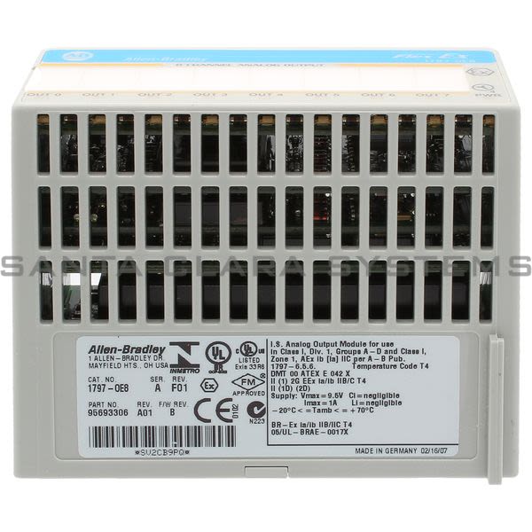 Allen Bradley 1797-OE8 Universal Analog Output Module Product Image