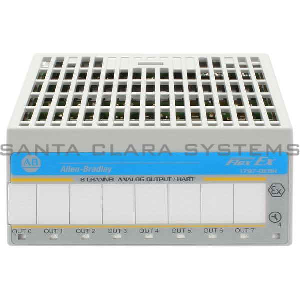 Allen Bradley 1797-OE8H 1797-OE8H: EX Hart Analog Output Module, 13 Bit, 8PT., S.E. Product Image