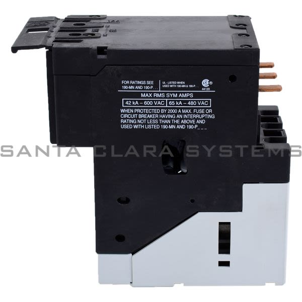 190-A40B Allen Bradley Contactor Module - Santa Clara Systems