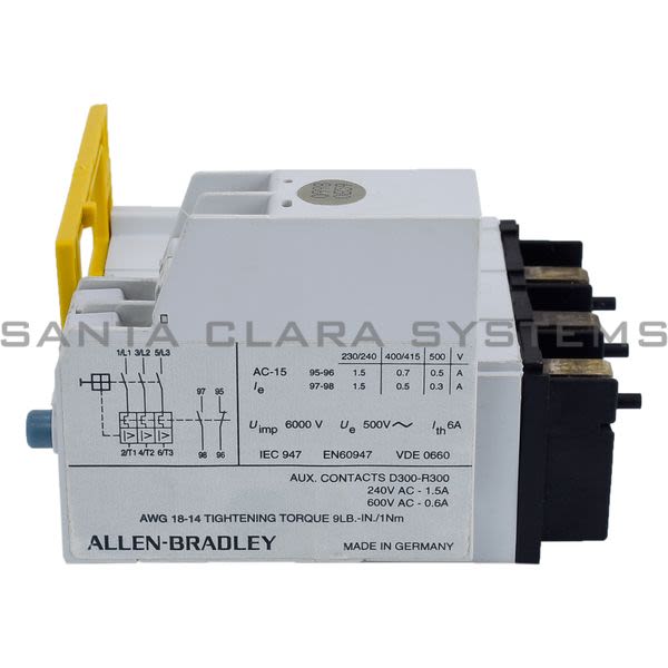 Allen Bradley 190-P024R  Motor Protection Trip Block Product Image