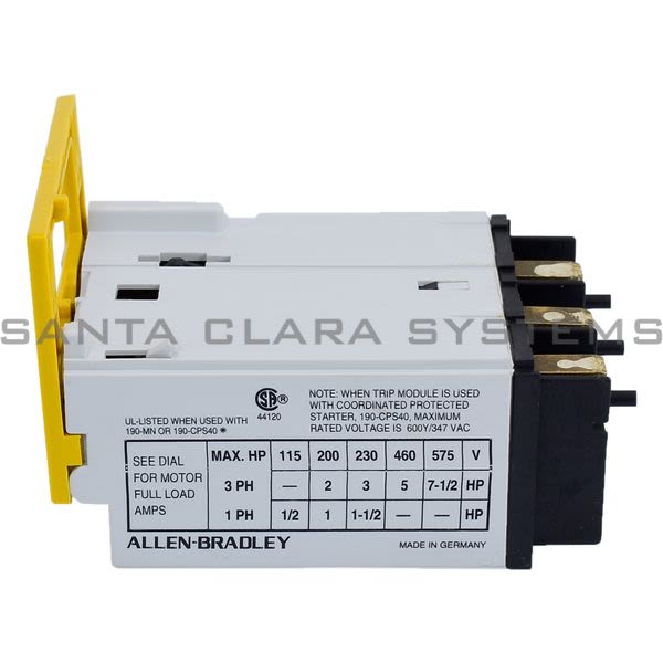 Allen Bradley 190-P100 Trip Unit Product Image