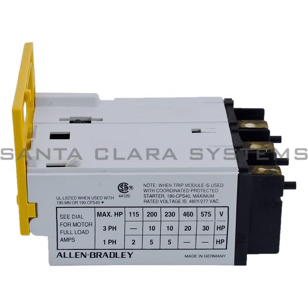 Allen Bradley 190-P320 Trip Unit Product Image